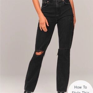 Abercrombie & Fitch 90s Straight Ultra High Rise Jeans